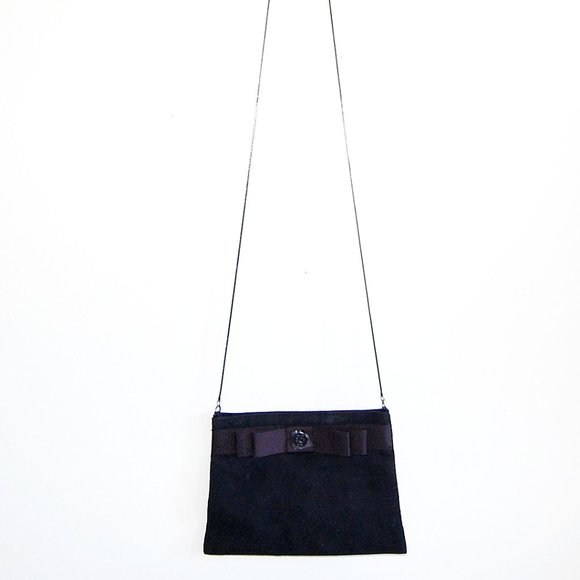 GUERLAIN Black fabric luxury CROSS BODY BAG - Picture 4 of 6